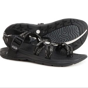 Chaco Women's Z/Volve X2 Sandals in Black Dash